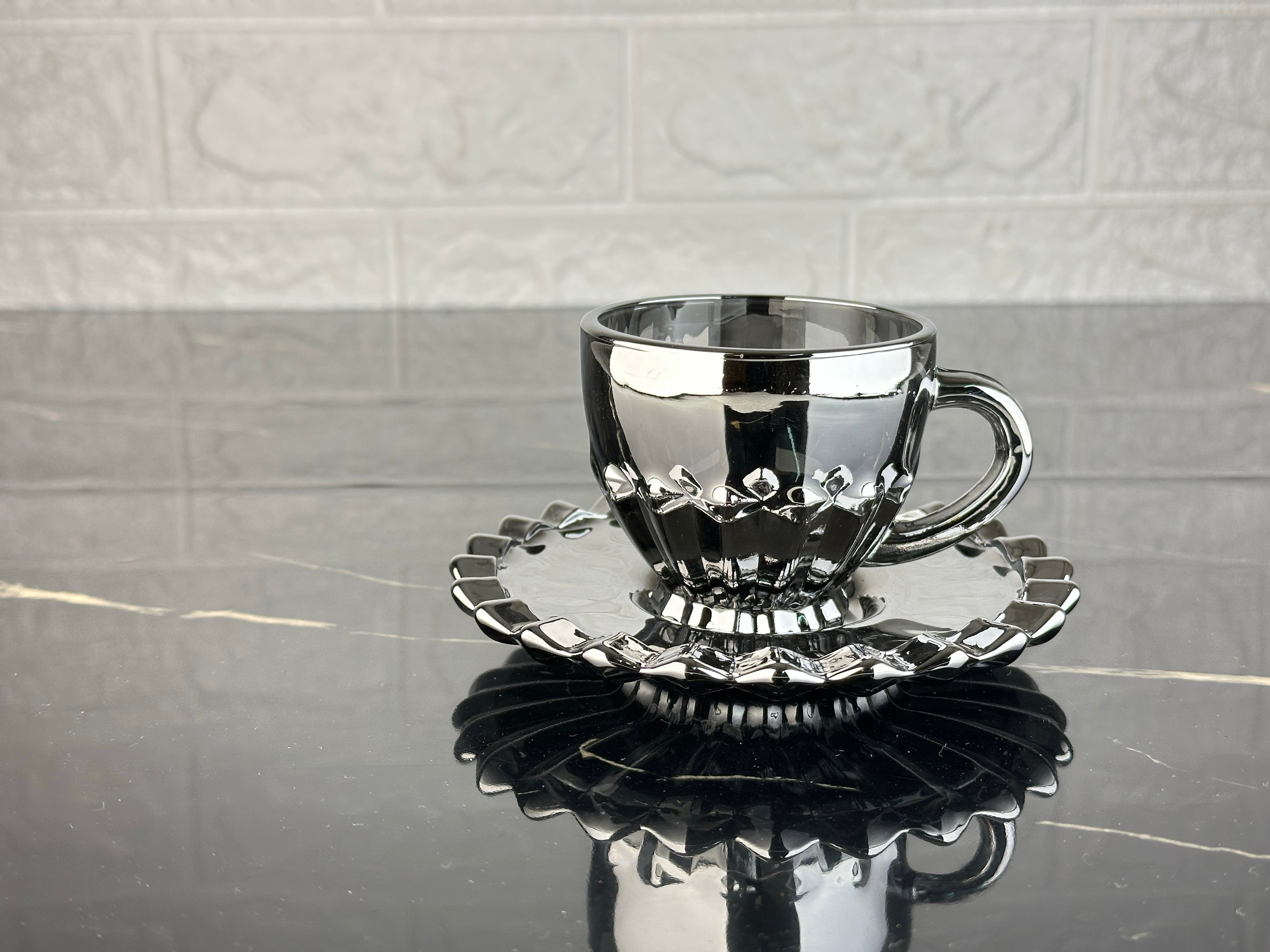 rova tr Titanyum Kahve fincanı Seti 6 PARÇA