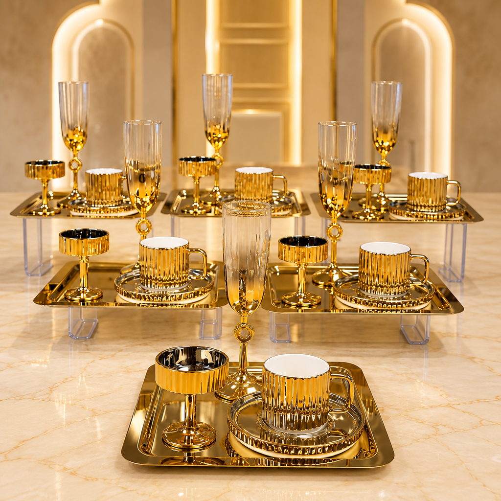 ROVA TR Zarafet Series Coffee Serving Gift Set